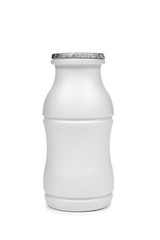 Canvas Print - bottle of drinkable yogurt