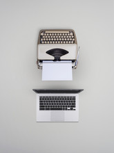 Computer And Typewriter