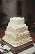 Classic Ivory Wedding Cake