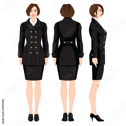 professional girl clothes