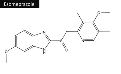 Wall Mural - Fluticasone - molecular structure, 3d