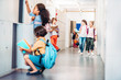 © LIGHTFIELD STUDIOS - kids in school corridor