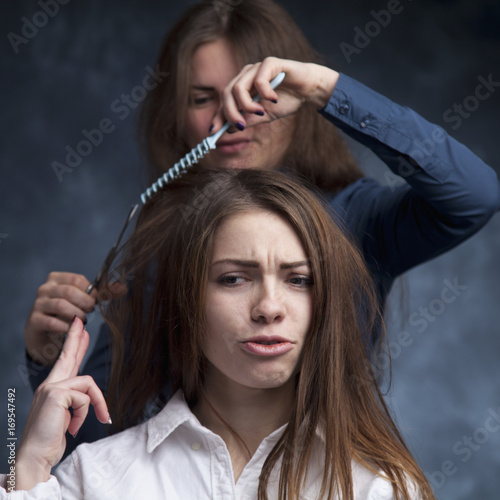 Hairdressers Door Stickers Hairdressers Door Murals Custom Sized