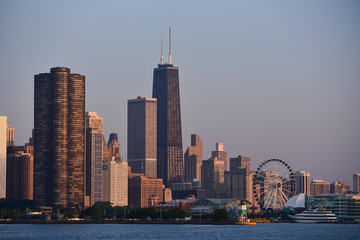 Fototapete - Chicago Navy Pier