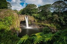 Rainbow Falls, Hilo, Wailuku River State Park, Big Island, Hawai