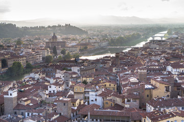 Wall Mural - City view of Florence, Tuscany, Italy