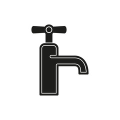 Wall Mural - Faucet vector icon.