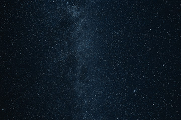 Milky way galaxy with stars and planets in the universe