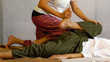 © pixs4u - The masseur used knee pressure on man leg