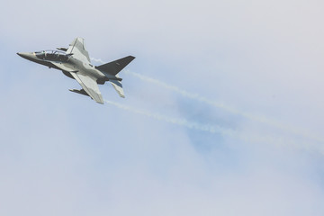 Aermacchi M-346 Master during Air Show Radom 2017.