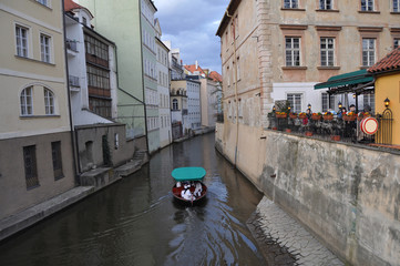 Gondola in Prag