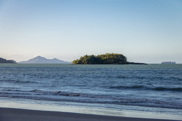 Wall Mural - Ilha das Cabras Island - Balneario Camboriu, Santa Catarina, Brazil