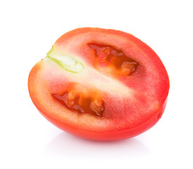 Wall Mural - tomato isolated on white background