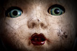 © soupstock - Scary cracked old doll face