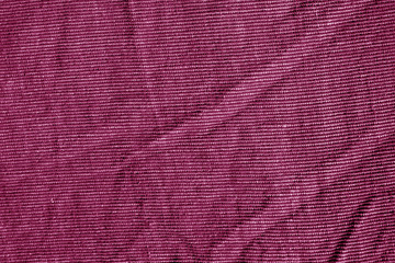 Pink color textile texture.