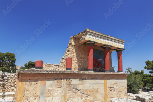 Plakat Pałac Knossos na Krecie, Heraklion, Grecja