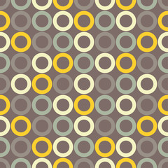 Wall Mural - Polka dot seamless pattern. Textile rapport.