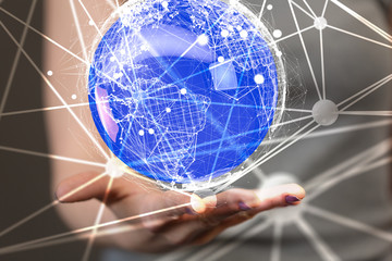 Wall Mural - world data