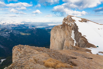 Wall Mural - Mountain day autumn