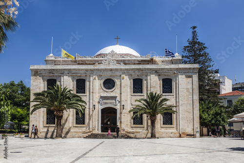 Cuadros en Lienzo St. Titus Cathedral in Heraklion, Crete, Greece