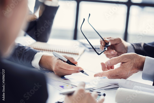 Fotografía Business people discussion advisor working concept