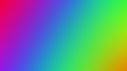 Canvas Print - An abstract rainbow colored gradient background image.