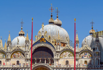 Fototapete - Venice - Basilica di San Marco - Closeup