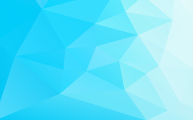 Wall Mural - abstract geometric business blue background