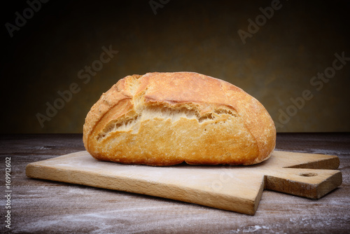 Plakat Świeży chleb, bułka