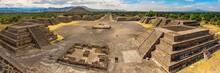 Pyramid Of The Sun And The Road Of Death In Teotihuacan