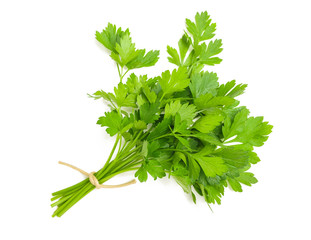 Wall Mural - parsley bunch isolated