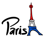 Fototapeta Boho - Paris symbol