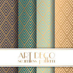 Wall Mural - Art Deco seamless pattern