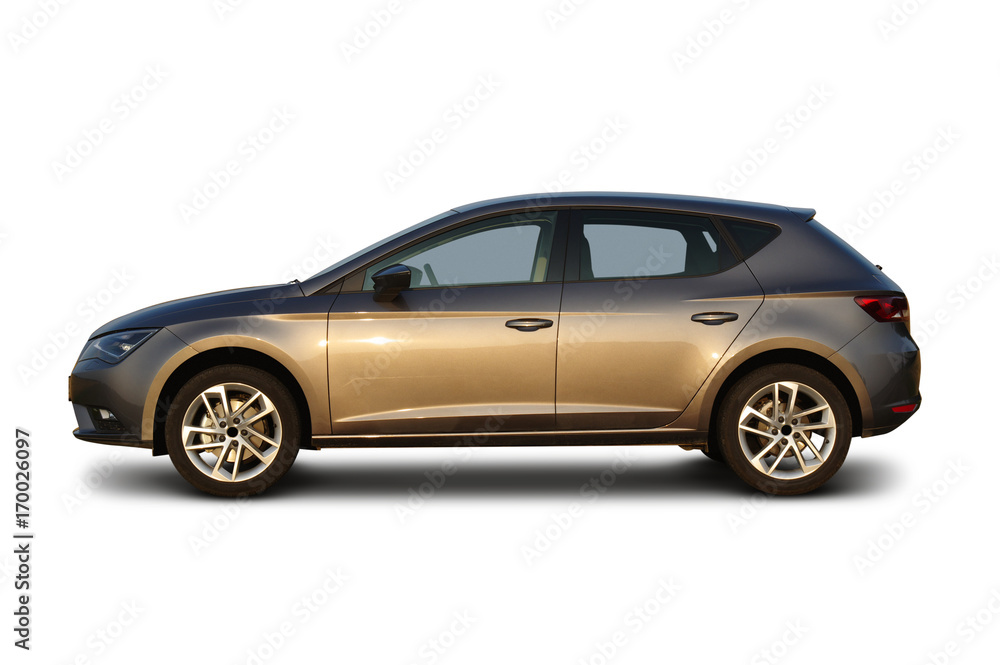 car isolated on white Stock Photo | Adobe Stock