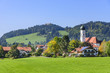 Eisenberg im Allgäu mit Burgruine
