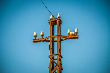 Old electric trellis