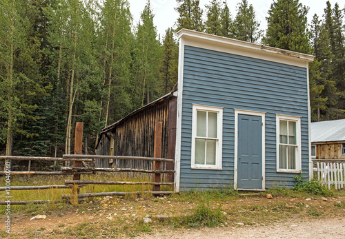 Remaining Buildings In The Gold And Silver Mining Quasi Ghost Town