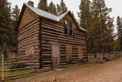 Remaining Building In The 19th Century Gold And Slver Mining Quasi
