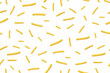 French fries seamless pattern