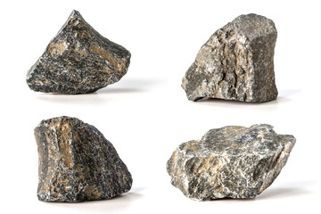 Aufkleber - Group Set Stones isolated on white background