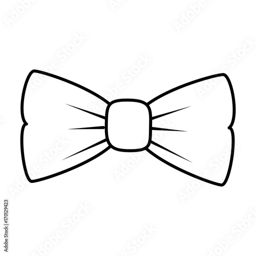 ribbon knot vector icon vector illustration graphic design Stock Vector