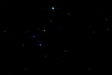 Wall Mural - Canis Major constellation. Star cluster messier 41
