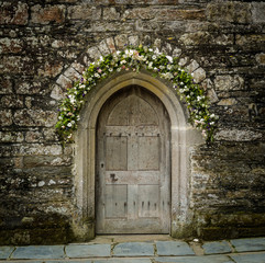 Wall Mural - Old Chruch Door