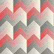 © radharamana - Seamless Zig Zag Wallpaper. Geometric Black and White Chevron Texture