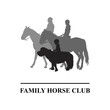 Family horse club emblem
