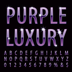 Wall Mural - purple luxury