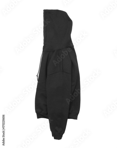 blank black sweatshirt