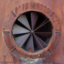 Old Industrial Air Conditioner Rust