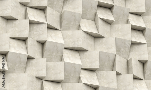 3d geometric background