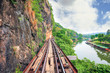 Burma-Siam Railway, Death Railway, Kanchanaburi, Thailand
